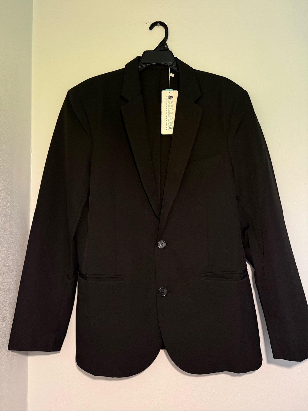 Men's Black Athletic Blazer NWT